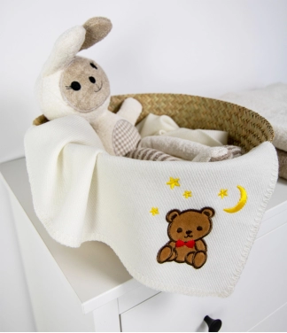 Beebipleed meriinovillast Teddy bear M9