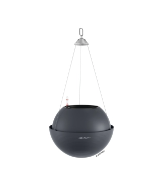 Rippuv lillepott Lechuza Bola Colour