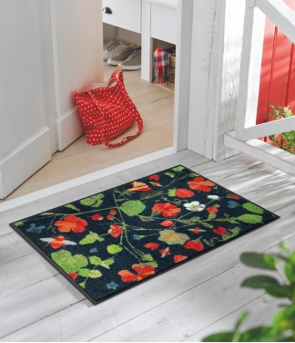 Uksematt Kleen-Tex Wash+Dry Garden bee