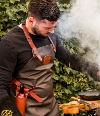 Nahk põll Bovine Brown BBQ2 SA390135 BR
