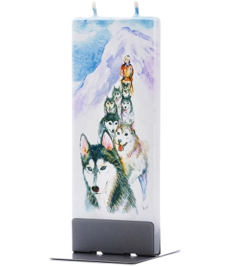 Käsitsi valmistatud küünlakoer Husky FLCR09
