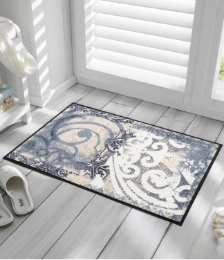 pilkas duru kilimėlis wash+dry