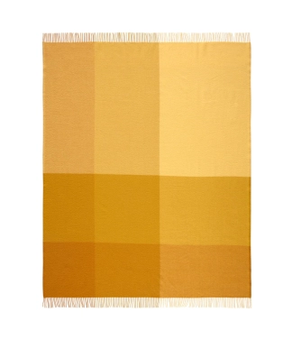 Kirkaskollane ruuduline pleed