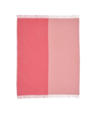 Roosa meriinovillane pleed