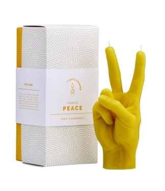Kollane Peace küünal kingitus