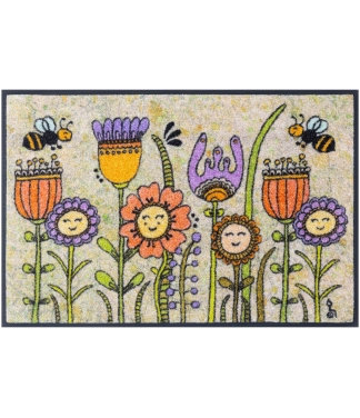 Stiilne ukseesmatas geeliga Friendly Flowers