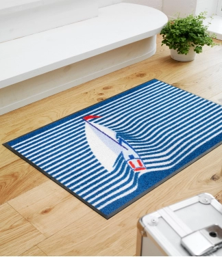 Uksematt Kleen-Tex Wash+Dry Sailing Boat