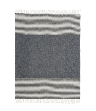 Triipudega sinine villane pleed Scandimama Sailor Blue 0183