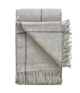 Villane pleed Scandimama Fjord Grey 2155