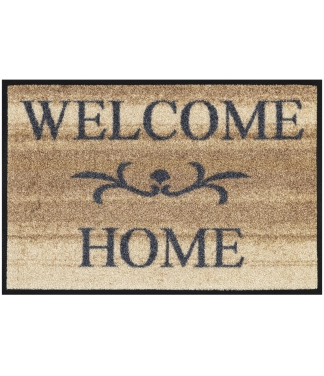 Stiilne liivakarva ukseesmat Welcome Home