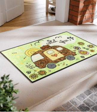 Plaunamas durų kilimėlis Camper