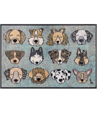 Stiilne uksematt Kleen-Tex Love dogs