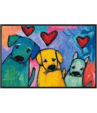 Koertekujutisega uksematid Doggies