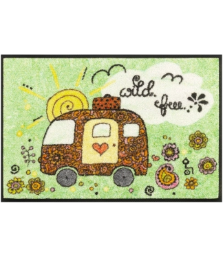Värviline uksematt Camper