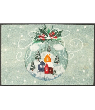 Jõuluteemaline uksematt Snow Globe