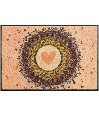 Uksematt lillega Circle of Love