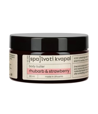 kuno sviestas rhubarb strawberry