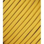 Tekstiilkaabel 2x0,75 mm², kollane 2