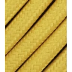 Tekstiilkaabel 2x0,75 mm², kollane 3