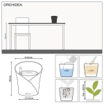 Pott orhideedele Lechuza Orchidea 3