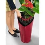 Plastist pott lilledele Lechuza Delta 1
