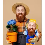 Isikupärastatud näopildiga padi Gnome GNM28