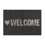 Uksematt Kleen-Tex Wash+Dry Warmly Welcome