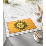 Uksematt Kleen-Tex Wash+Dry Kiss the Sun 1