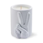 Lõhnav sojavahast küünal CandleHand Jar Peace 2