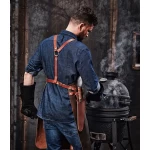 Nahk põll ristuvate rihmadega New York BBQ2 SBA360111 CO 1