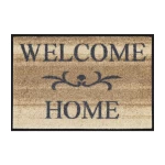 Stiilne liivakarva ukseesmat Welcome Home