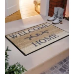 Ukselävel asuv pestav vaip Welcome Home 1