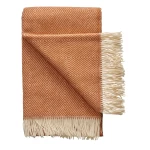 Helepruuni värvi villane pleed Scandimama Cinnamon 8109