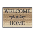 Stiilne liivakarva ukseesmat Welcome Home