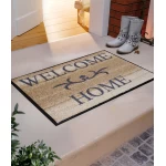 Ukselävel asuv pestav vaip Welcome Home 1