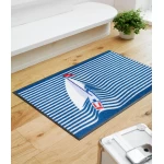 Sinine uksematt laevukesega Sailing Boat