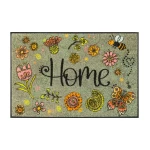 Roheline uksematt Lovely Home