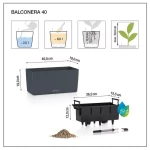 Lillekast Lechuza Balconera Cottage Black 2