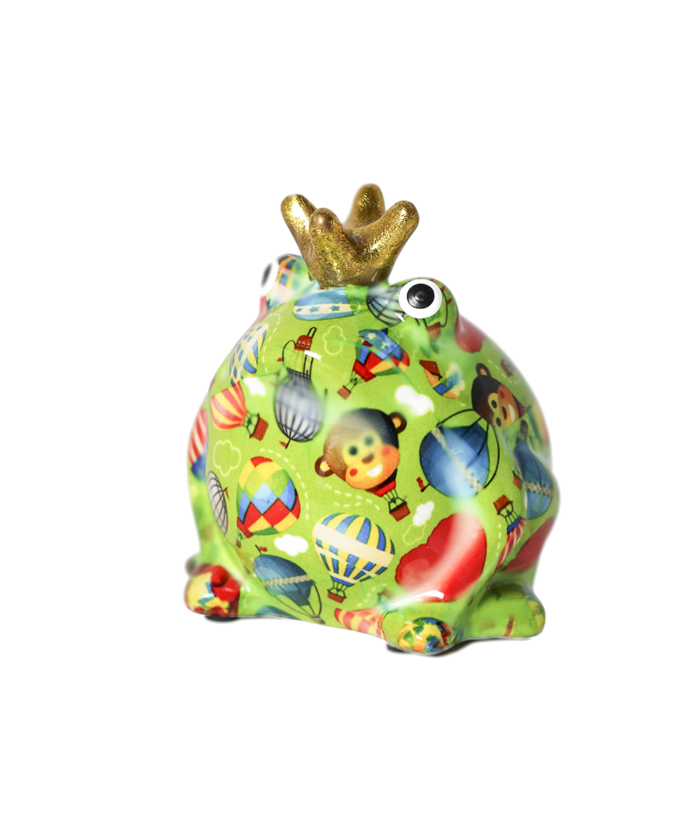 Väike keraamiline rahakast lastele Fred the Frog
