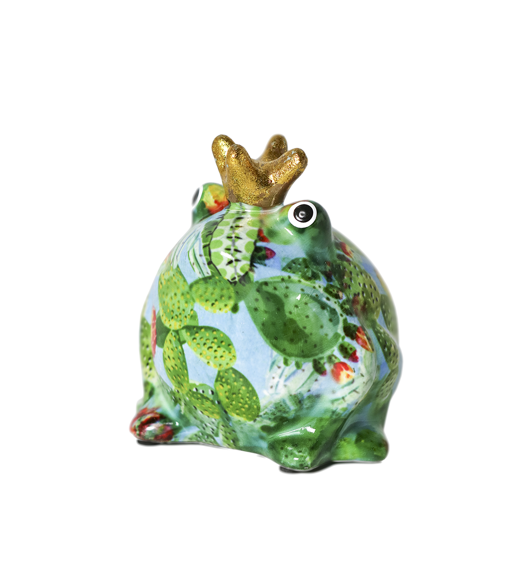 Väike keraamiline rahakast lastele Fred the Frog