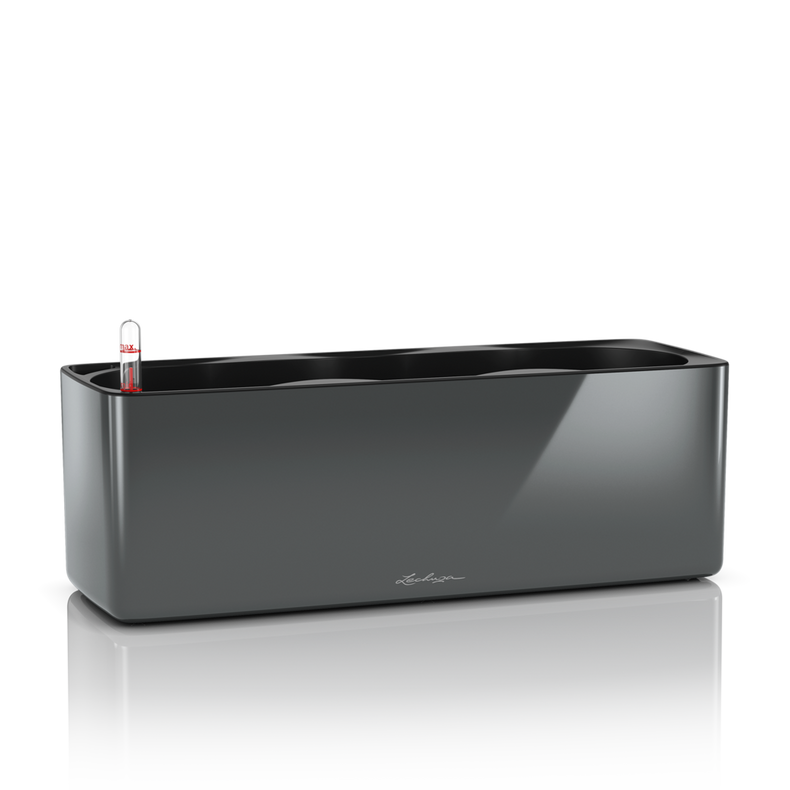 Smart pot Lechuza Cube Glossy Triple
