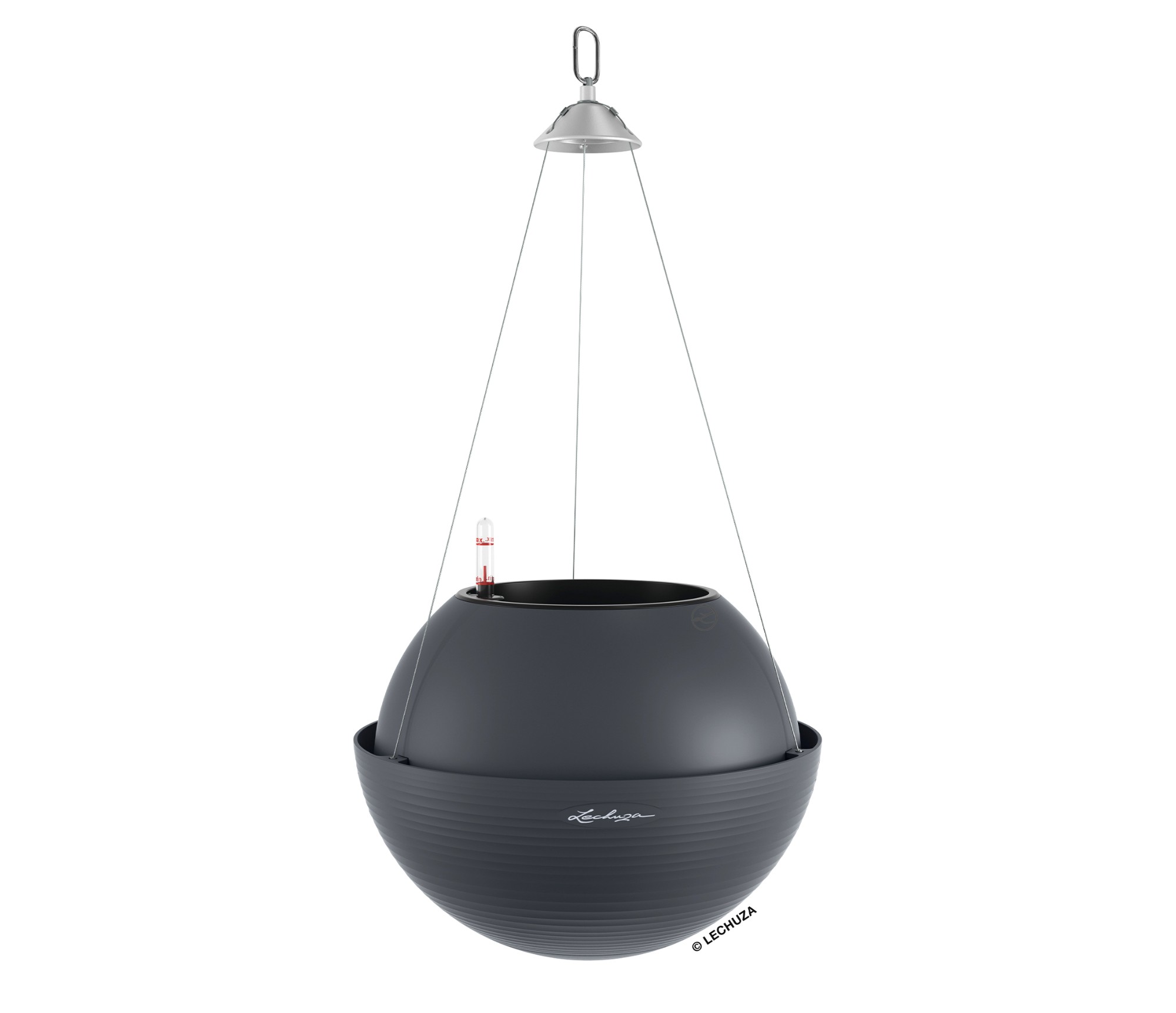 Rippuv lillepott Lechuza Bola Colour