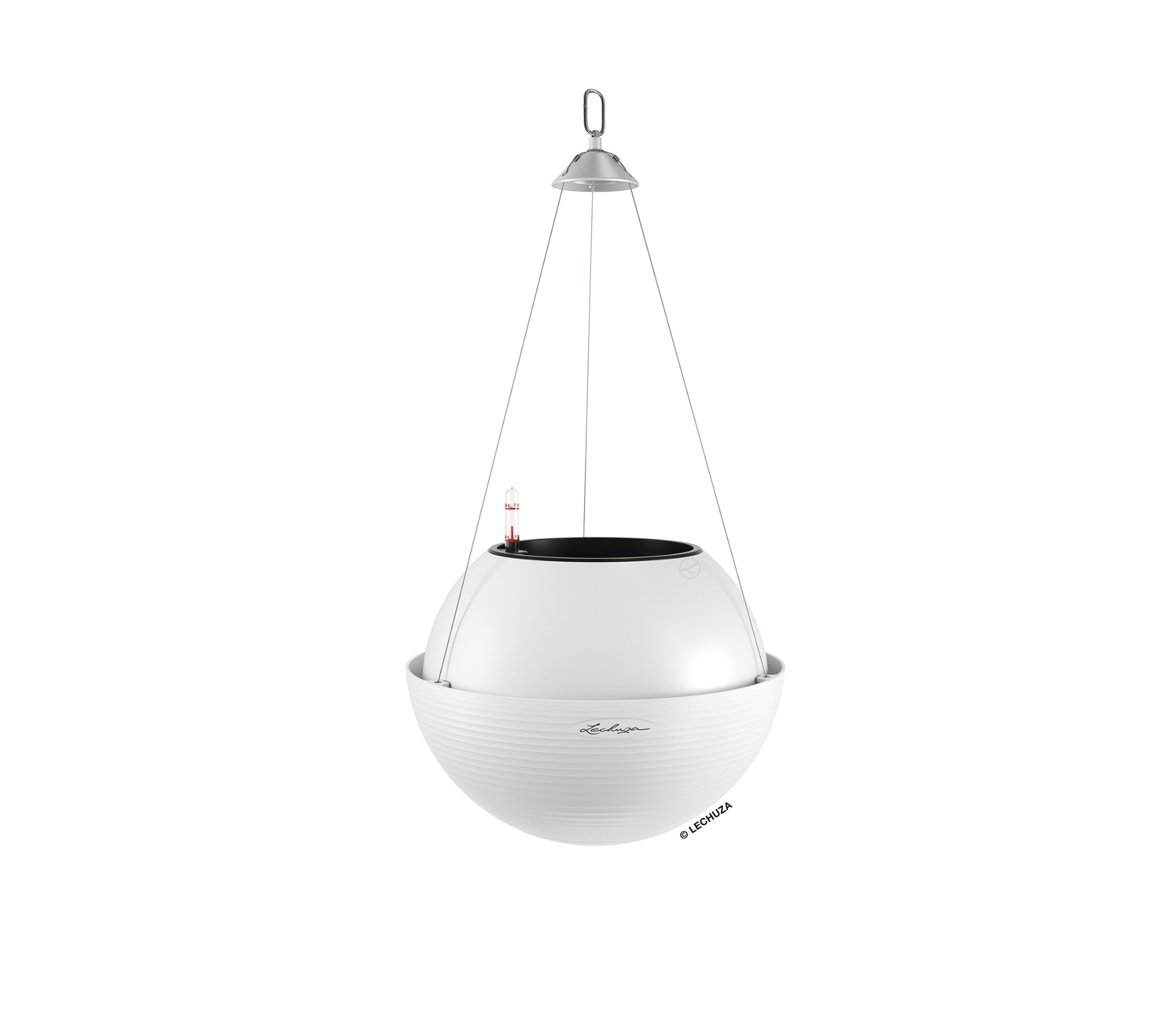 Rippuv lillepott Lechuza Bola Colour