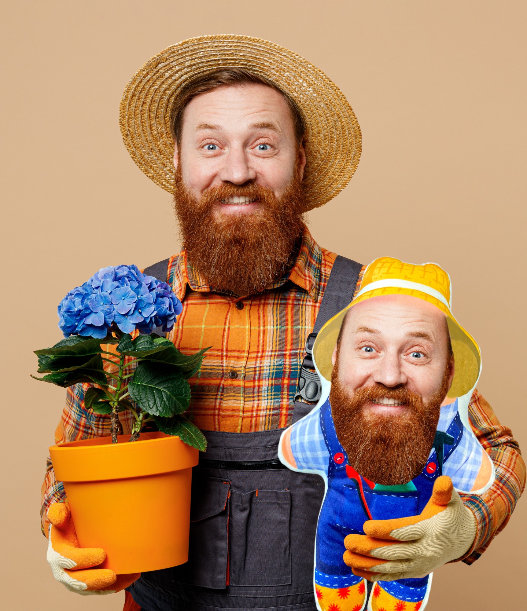 Isikupärastatud näopildiga padi Gnome GNM28