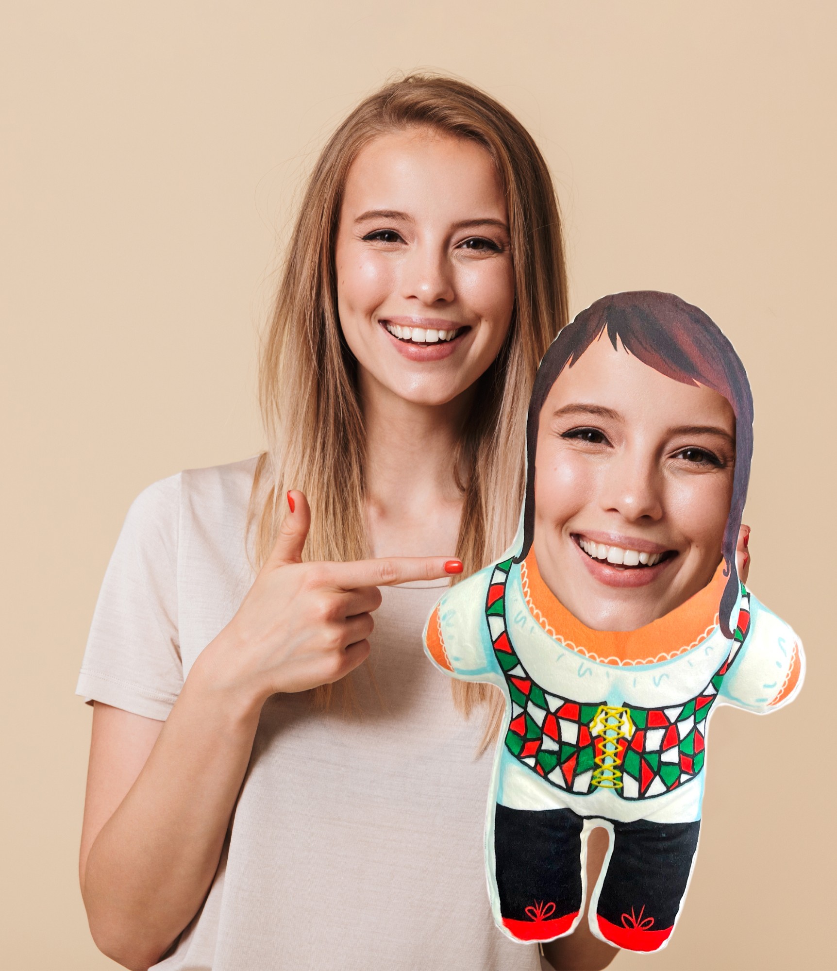 Isikupärastatud näopildiga padi Gnome GNM41