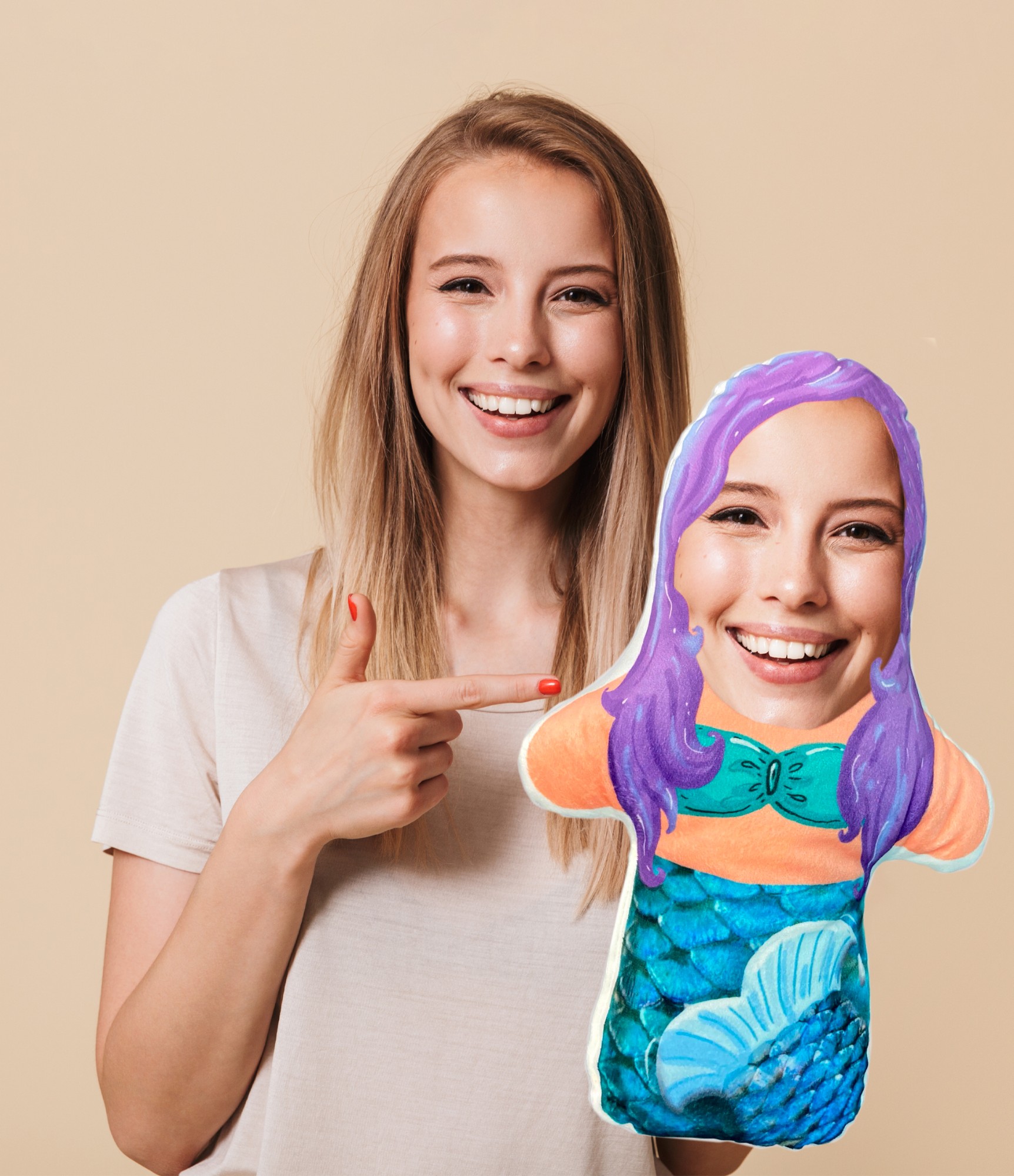 Isikupärastatud näopildiga padi Gnome GNM35