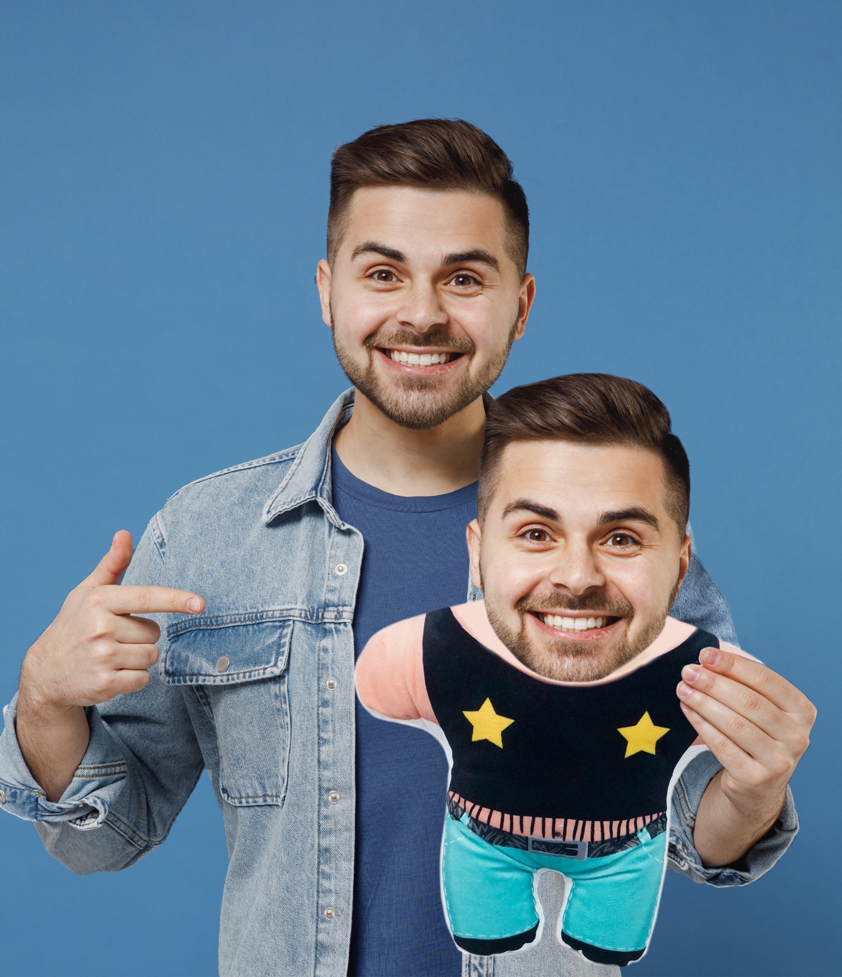 dovanos vyrui Pagalvėlė su nuotrauka