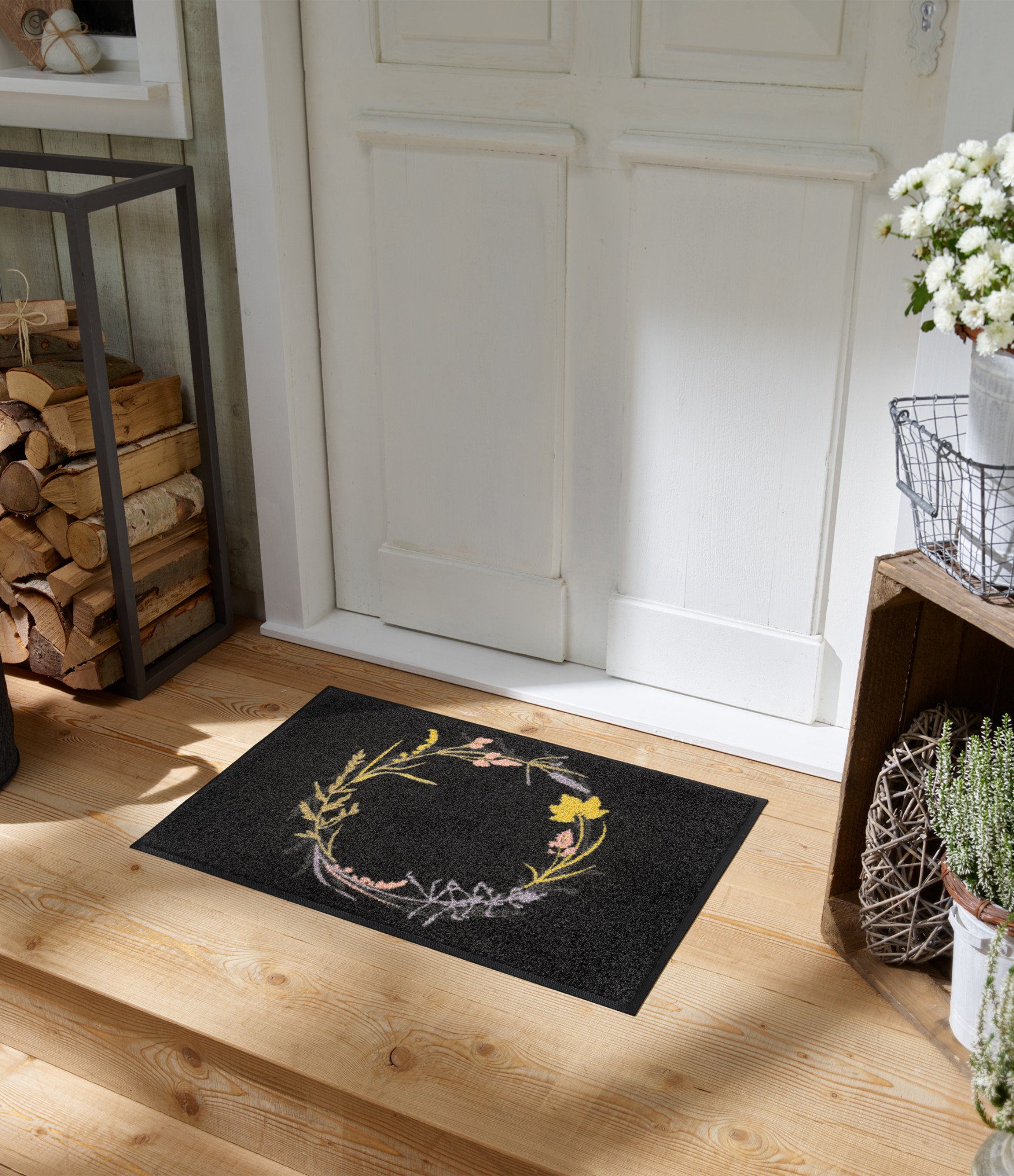 Uksematt Kleen-Tex Wash+Dry Nature Hoop