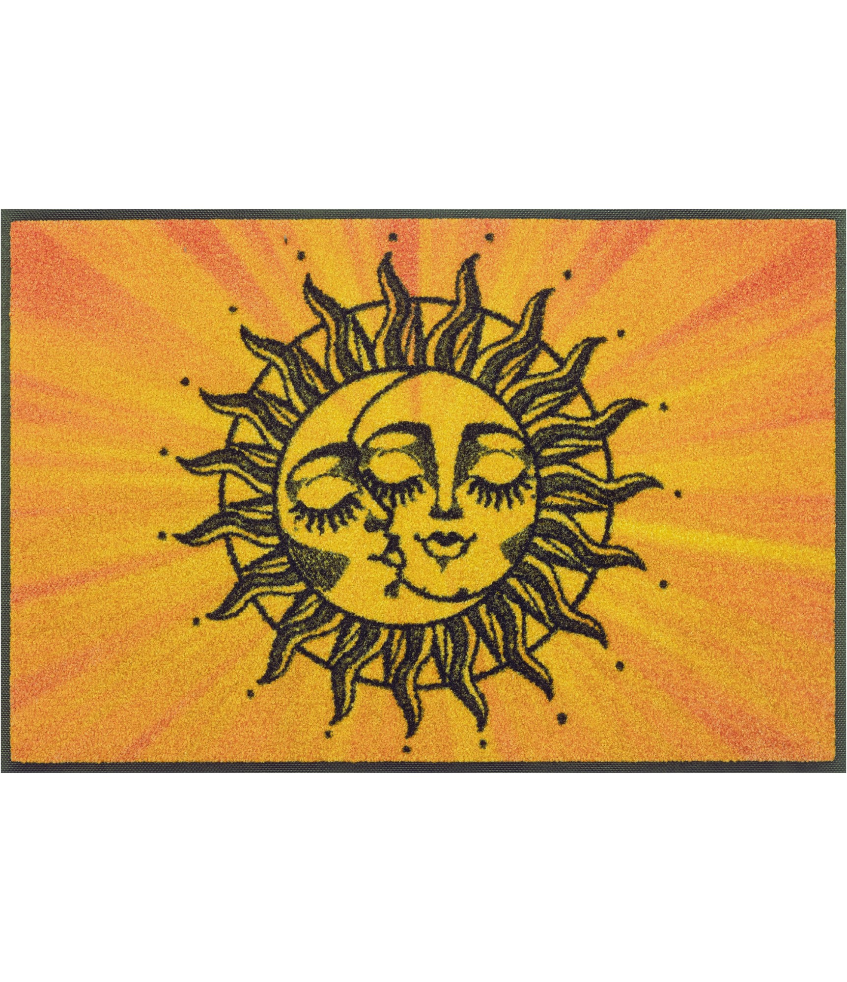 Uksematt Kleen-Tex Wash+Dry Kiss the Sun
