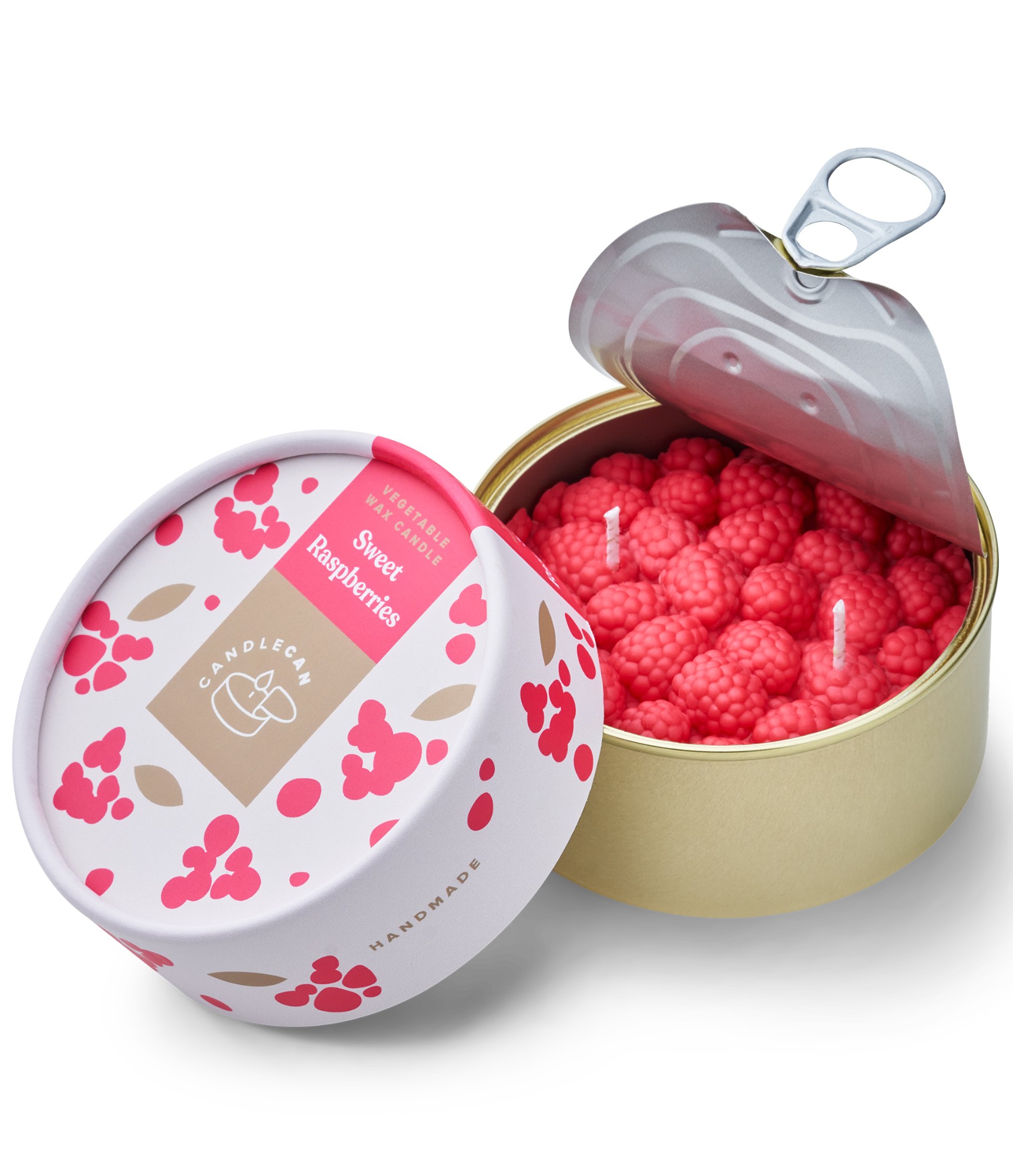 Lõhnaküünal CandleCan Sweet Raspberries